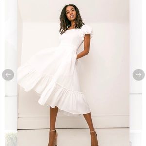 *Brand New* Ivy City Dahlia Dress White